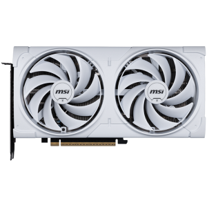 MSI Video Card Nvidia GeForce RTX 5070 12G VENTUS 2X OC WHITE, 12GB GDDR7, 192bit, Effective Memory Clock: 28000MHz, Boost: 2542 MHz, 6144 CUDA Cores, PCIe 5.0, 3x DP 2.1b, HDMI 2.1b, RAY TRACING, Dual Fan, 1x16pin, 650W Recommended PSU, 3Y
