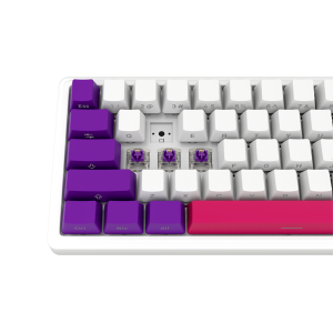 LORGAR KBP70MW, Wireless 65% Mechanical Gaming Keyboard Pro, White, EN layout