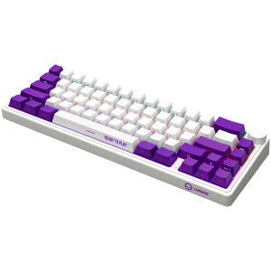 LORGAR KBP70MW, Wireless 65% Mechanical Gaming Keyboard Pro, White, EN layout