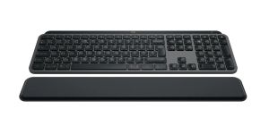 Keyboard Logitech MX Keys S, Bluetooth, Palm Rest, Graphite