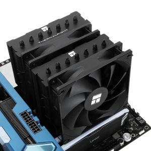 Thermalright охладител CPU Cooler Phantom Spirit 120 SE Black - Dual-Tower - LGA1851/LGA1700/AM5