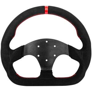 SIMAGIC D-Shaped Steering wheel without HUB, 325mm, Suede. S404