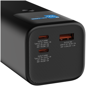 CANYON power bank PB-2010 TFT 27000 mAh 97.2Wh PD140W QC 3.0 Dark Gray