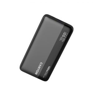 CANYON Power Bank PB-240, 25000mAh PD140W display power bank, Size160.0x82x27 mm Weight 508+-10g, Dark Gray