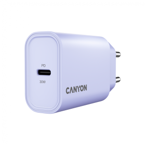 CANYON charger OnCharge 30CL Max Power 30W 1xPD EU Purple