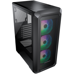 COUGAR Archon 2 Mesh RGB PC Case, Mid Tower, Black