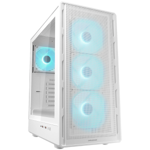 COUGAR AIRFACE PURE PRO PC Case, Mid Tower, White