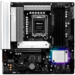 ASROCK MB Desktop B860M Pro Rs, S.1851, 4x DDR5, 1x PCIe 5.0 x16, 1x PCIe 4.0 x4, 1x Blazing M.2, 2x Hyper M.2, 4x SATA3, 2x USB-C, 7x USB 3.2, 6x USB 2.0, 1x RJ-45 2.5GB Lan, 1x HDMI, 1x DP 1.4, mATX
