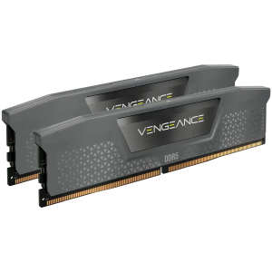 CORSAIR DDR5, 6000MT/s 32GB 2x16GB DIMM, Unbuffered, 36-44-44-96, Std PMIC, AMD EXPO & Intel XMP, VENGEANCE DDR5 Grey Heatspreader, Black PCB, 1.30V