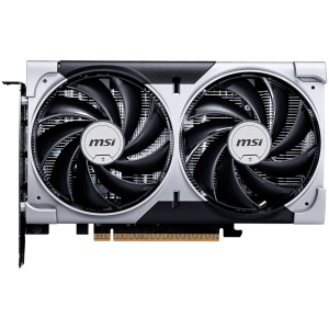 MSI Video Card NVIDIA GeForce RTX 5060 8G VENTUS 2X OC, 8GB GDDR7, 128-bit, 2535 MHz Boost, 3840 CUDA Cores, PCIe 5.0 (x8), 3x DP 2.1b, HDMI 2.1b, RAY TRACING, Dual Fan, 145W TDP, 8-pin PCIe Power, G-SYNC, 2-Slot, 3Y