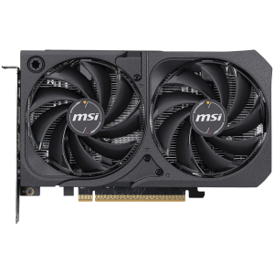 MSI Video Card NVIDIA GeForce RTX 5050 8G SHADOW 2X OC, 8GB GDDR6, 128-bit, 2602 MHz Boost, 2560 CUDA Cores, PCIe 5.0 (x8), 3x DP 2.1b, HDMI 2.1b, RAY TRACING, Dual Fan, 130W TDP, 8-pin PCIe Power, G-SYNC, 2-Slot, 3Y
