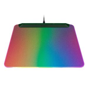 Razer Firefly V2 Pro Phantom Green Edition, Razer Chroma customizable RGB lighting, Micro-textured surface, Built-in cable catch, All-round edge lighting, 19 lighting zones, Braided USB cable, Dimensions: 355mm x 255mm x 3mm