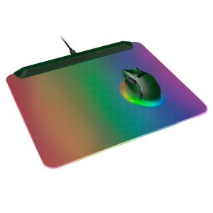 Razer Firefly V2 Pro Phantom Green Edition, Razer Chroma customizable RGB lighting, Micro-textured surface, Built-in cable catch, All-round edge lighting, 19 lighting zones, Braided USB cable, Dimensions: 355mm x 255mm x 3mm