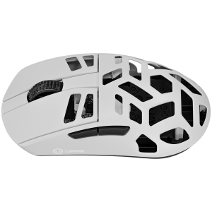LORGAR MSE90W, Magnesium Alloy Wireless Gaming Mouse Elite, White