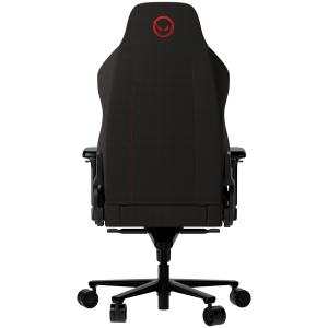LORGAR Ace 422, Gaming chair, Anti-stain durable fabric, 1.8 mm metal frame, multiblock mechanism, 4D armrests, 5 Star aluminum base, Class-4 gas lift, 75mm PU casters, Black + red