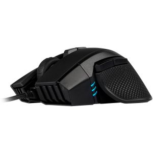 CORSAIR IRONCLAW RGB, FPS/MOBA, Black, Backlit RGB LED, 18000 DPI, Optical
