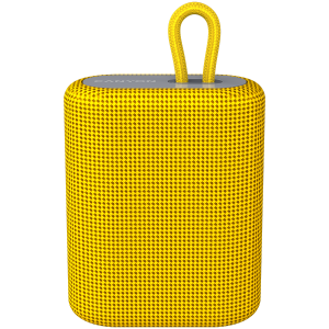 CANYON BSP-4, Bluetooth Speaker, BT V5.0, BLUETRUM AB5365A, TF card support, Type-C USB port, 1200mAh polymer battery, Yellow, cable length 0.42m, 114*93*51mm, 0.29kg