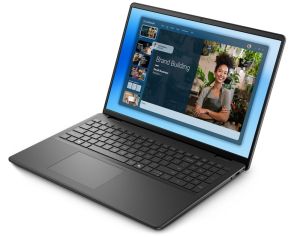 Лаптоп Dell 16 DC16250, Intel Core 5 120U (10 cores, up to 5.0 GHz), 16.0" FHD+(1920x1200) AG, 300nits, 16GB, 2x8GB, DDR5, 5200 MT/s, 512GB M.2 PCIe, Intel Graphics, Cam, FPR, Wi-Fi 6, Backlit Kb, Win 11 Pro, Carbon Black, 3Y PS