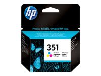 HP 351 original Ink cartridge CB337EE UUS tri-colour low capacity 3.5ml 170 pages 1-pack