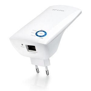300Mbps Universal Wireless N Range Extender, Wall Mount, 2.4GHz, 300Mbps, 802.11b/g/n; internal antennas; Range Extender Button