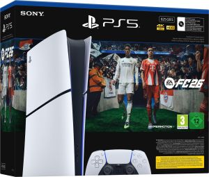 Конзола PlayStation 5 (Slim) - Digital Edition + FC26