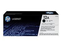 HP 12A original LaserJet original Toner cartridge Q2612A black standard capacity 2.000 pages 1-pack