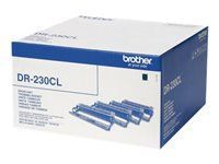 BROTHER DR-230CL drum black and colour standard capacity 15.000 pages 1-pack