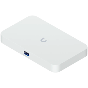 Ubiquiti UniFi UCG-Fiber-EU Desktop 10G Cloud Gateway with integrated PoE switch, Includes full UniFi application suite for device management, 5 Gbps routing with IDS/IPS, 10G SFP+ and (1) 10 GbE RJ45 WAN port, 10G SFP+ LAN port