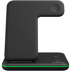 CANYON wireless charger WS-303 15W 3in1 Black