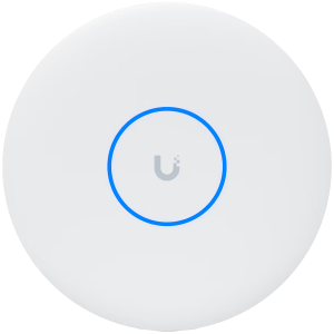 Ubiquiti U7-PRO-XGS Ceiling-mounted 8-stream WiFi 7 AP with dedicated spectral scanning radio and 10/5/2.5/1 GbE support, 160 sqm coverage, 500+ connected devices, Powered using PoE++, 10 GbE uplink