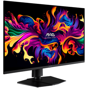 MSI MAG 322UP QD-OLED E16 Gaming Monitor, 31.5" 165Hz, UHD (3840x2160) 16:9, QD-OLED Anti-Reflection, 0.03ms, 250nits, 1500000:1, 178/178, G-SYNC Compatible, DisplayHDR True Black 400, Adjustable Stand, 1x DP, 2x HDMI, 1xType-C, 1xHeadphone out, 3Y
