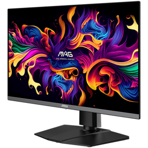 MSI MAG 272QP QD-OLED X50 Gaming Monitor, 26.5" 500Hz, WQHD (2560x1440) 16:9, QD-OLED, 0.03ms, 300nits, 1500000:1, 178/178, AMD FreeSync Premium Pro, Adjustable Stand, 1x DP, 2x HDMI, 1x Type-C, 1x Headphone out, 3Y Warranty