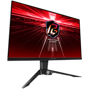 Asrock Gaming Monitor, 31.5" QHD(2560x1440) VA, AG, 165 Hz, 92% sRGB, 16:9, 3000:1, 550 cd/m², 178º/178º, 1ms (MPRT), Flicker-free, High, Swivel and Tilt adjustment, 2x 2W Speakers, 2x HDMI 2.0, 1x DP 1.2, 1x Audio Jack (3.5mm), Wi-Fi antenna, 3Y