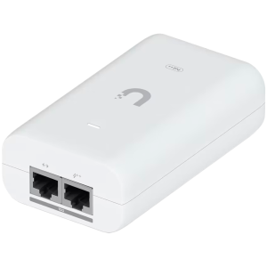 Ubiquiti UniFi UACC-PoE++-10G-EU 10G PoE++ Adapter (60W), can power UniFi PoE++ devices, reduce dependency on PoE switch power, and provide a Multi-Gigabit LAN connection