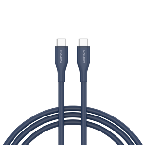 CANYON cable CC60SC10 C-C 60W 1m Silicon Dark blue