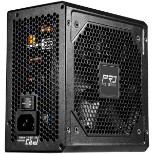 Asrock PRO-850G, 850W, 80 Plus GOLD, Non Modular PSU, 1x EPS 12V CPU(4+4pin), 2x PCIe (6+2pin), 2x 4-pin connectors, 4x SATA, OCP, SCP, OVP, UVP, OTP, OPP protections, 120 mm Fan, ATX 3.1, 3Y warranty