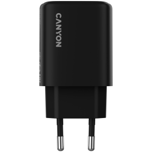 CANYON charger OnCharge 200 20W 1xPD 1xQC EU Black