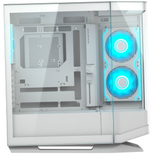 COUGAR FV270 RGB PC Case, Mid tower, White
