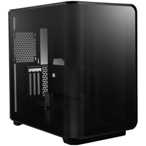 MSI MEG MAESTRO 700L PZ, Mid Tower, E-ATX/ATX(Back-connect supported)/M-ATX/ITX, 2x USB 3.2 Gen 1 Type-A, 1xUSB 3.2 Gen2x2 Type- C, 1x Audio/1x Mic, Aluminum Unibody Chassis, 270-degree Panoramic Tempered Glass, PCIe 4.0 Riser Cable, Vertical Mount