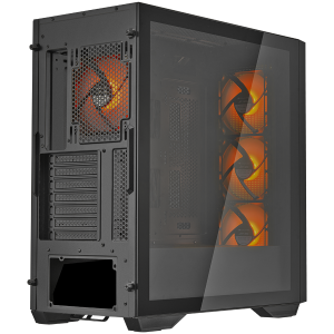 COUGAR UNIFACE RGB PC Case, Mid Tower, Black