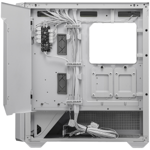 COUGAR MX600 PC Case, Mid Tower, White