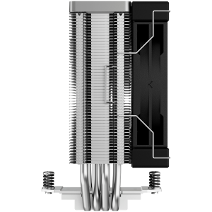 DeepCool AK400, CPU Air Cooler, 1x120mm PWM Fan, TDP 220W, 4 Heatpipes, LGA1700/1200/115x, AMD AM5/AM4, 127x97x155 mm(LxWxH), 3Y, R-AK400-BKNNMN-G-1