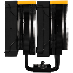 DeepCool AK620 ZERO DARK ZORIA, CPU Air Cooler, 2x120mm PWM Fan, 6 Heatpipes, LGA2066/2011-v3/2011/1700/1200/115x, AMD AM5/AM4, 129x138x160 mm(LxWxH), 3Y, R-AK620-BKNPMN-E