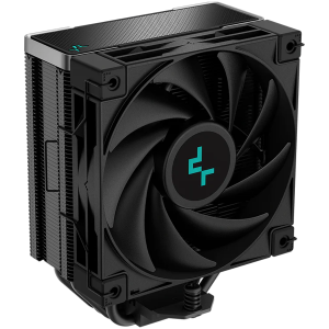 DeepCool AK400 Zero Dark, CPU Air Cooler, 1x120mm PWM Fan, TDP 220W, 4 Heatpipes, LGA1851/1700/1200/115x, AMD AM5/AM4, 127x97x155 mm(LxWxH), R-AK400-BKNNMN-G-2, 3Y