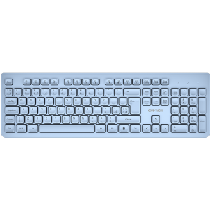 CANYON keyboard HKB-W01 UK/US AAA Wireless Blue