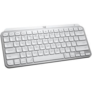 LOGITECH MX Keys Mini For MAC Bluetooth Illuminated Keyboard - PALE GRAY - US INT'L