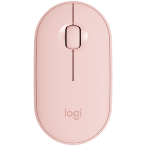 LOGITECH M350S Pebble 2 Bluetooth Mouse - TONAL ROSE - DONGLELESS