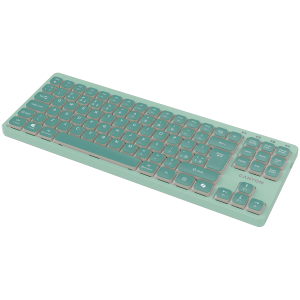 CANYON Keyboard OnType 10 Low Profile EN Wired Green