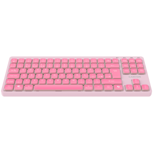 CANYON Keyboard OnType 10 Low Profile EN Wired Pink