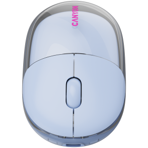 CANYON mouse OnClick 24 BT/ Wireless Transparent/Blue